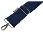 Wide shoulder strap navy blue