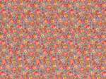 Cotton fabric peach flower