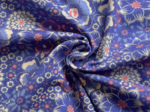Jersey fabric lavandula