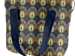 Cooler bag plumes de paon
