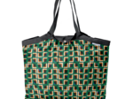Pleated tote bag - Medium size carré d'art