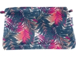 Coton clutch bag tropical fire