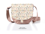 Flap of small shoulder bag   copa-cabana