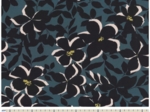 Jersey fabric flower shadows