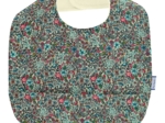 Coated fabric bib flower mentholated