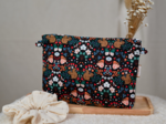 Coton clutch bag casse noisette