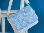 Square flap of saddle bag  toile de biche