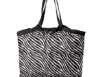 Pleated tote bag - Medium size zèbre