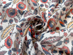 Cotton veil fabric plumes d'été