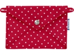 Little envelope clutch red spots