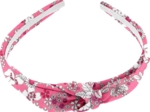 bow headband pink violette