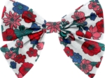 Bow tie hair slide prairie fleurie