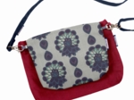 Tiny coton clutch bag lotus vert