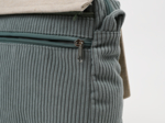 Large shoulder bag base lichen corduroy