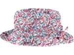 Rain hat adjustable-size T3 boutons rose