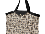 Tote bag with a zip attrape soleil