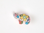 Elephant clip mille et une fleurs