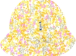Sun Hat for baby mimosa jaune rose