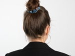 Small scrunchie feuillage marine