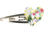 Heart hair-clips menthol berry
