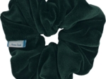 Scrunchie green velvet