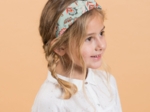 Large Crossed Headband vert bohème