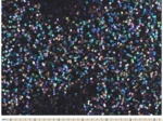 Purple black sequin fabric