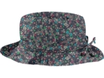 Rain hat adjustable-size T3 green azure flower