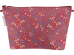 Cosmetic bag with flap badiane framboise