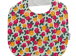 Coated fabric bib agrumes pop
