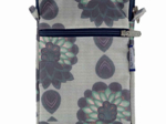 Quilted phone pocket lotus vert