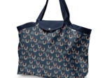 Tote bag with a zip poules en ciel