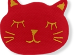 Meow hair slide red