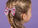 Bow tie hair slide rouge corolle