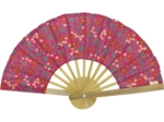 Hand-held fan badiane framboise