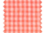 Cotton fabric ex2426 neon orange seersucker gingham