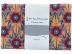 1 m fabric coupon fleurs de savane