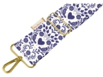 Wide shoulder strap scandinavia bleu