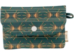 Soap Pouch eventail or vert