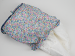 Lingerie bag pastel fleuri