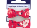 Small elastic bows hanami