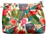 Pleated clutch bag fleurs des iles