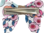Mini bow tie clip boutons rose