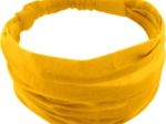 Headscarf headband- Baby size yellow ochre