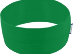 Stretch jersey headband  bright green