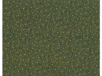 Cotton fabric green and gold holly ex1105