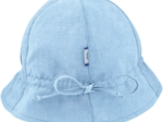 Sun Hat for baby oxford blue