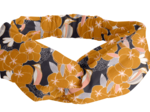crossed headband coton d'or