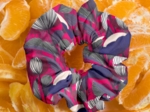 Scrunchie fuchsia poppy