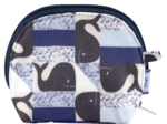 gusset coin purse baleino bleu